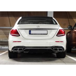 Benz W213 E63 Rear Diffuser Bumper Bodykit E Class