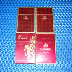 Combo Dunhill Limited Edition EMPTY Boxes