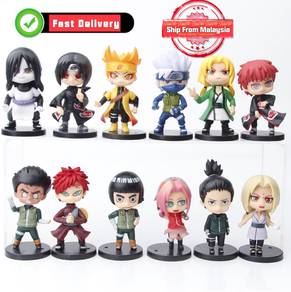 12pcs/set Naruto Anime Shippuden Sasuke Itachi Kak