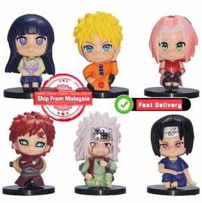 6Pcs/Set Naruto Shippuden Action Figure Hokage Uzu