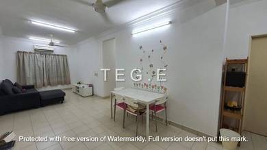 100% FULL LOAN Akasia Apartment Setia Alam FULLY FURNISHED FREEHOLD