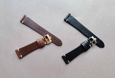 Vintage Soft Calf Leather Watch Strap