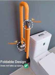 Flip-Up Bathroom Grab bar P-type / OKU handle