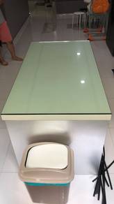 KACA LAPIK MEJA l table glass top glass install