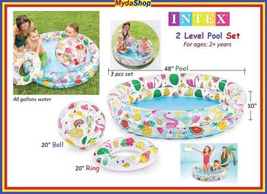 INTEX Kids Baby 2-Level Pool Set. Kolam Kanak2