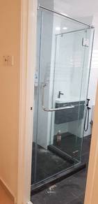 SHOWER SCREEN GLASS  INSTALL l kaca mandian kering