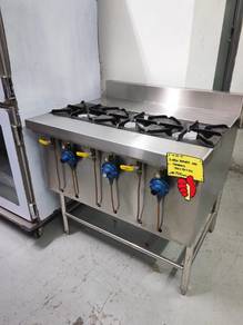 New-3 Open Burner-Free Standing