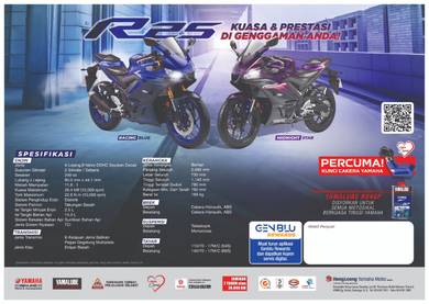 New color yamaha yzf- r25