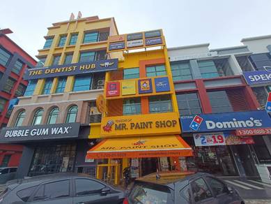 Roi 4% Face Main Road 3 Storey Shop Lot ALAM AVENUE 2 Shah Alam Sek 16