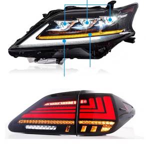 Lexus Rx270 Rx350 Head lamp tail lamp Bodykit
