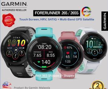 Garmin Forunner 265 - Amoled Outdoor Sport Watch
