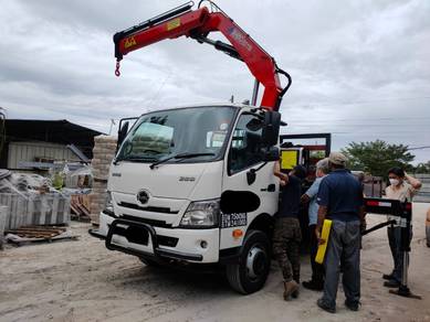 Hino New XZC730L Cargo Crane