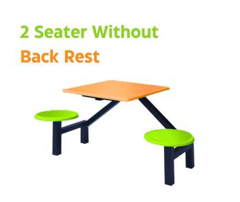 Food Court Table / Fibreglass / Canteen Table