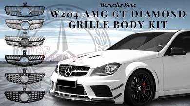 Mercedes W204 Amg Gt Diamond Grill Bodykit Grille