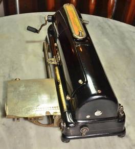 Antique Todd USA Cheque Writer / Protectograph