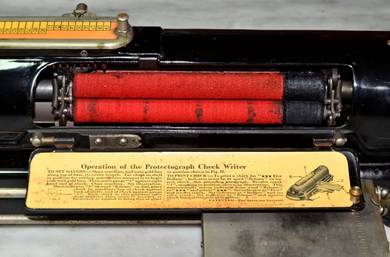 Antique Todd USA Cheque Writer / Protectograph