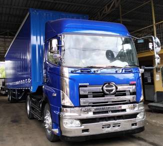 Hino 700 SH1E with 41ft used Curtain Trailer
