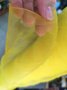 Mosquito netting ( yellow ) - 1m / jaring nyamuk