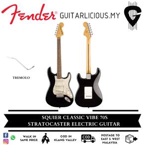 FENDER Squier Classic Vibe 70s Stratocaster -Black