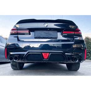 Bmw G30 Cs Rear Diffuser Glossy Blk PP Bodykit M5