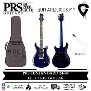 PRS SE Standard 24-08 Electric Guitar w Bag - Blue