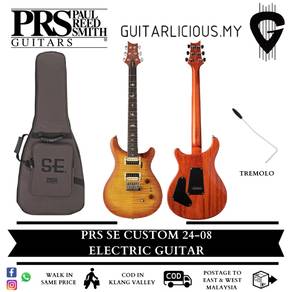 PRS SE Custom 24-08 Electric Guitar w Bag - VS