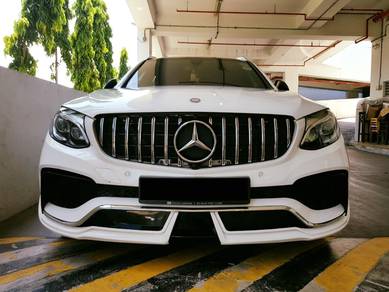 Benz Glc X253 C253 Gt Grill Diamond Grille Bodykit