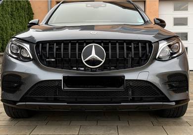 Benz Glc X253 C253 Gt Grill Diamond Grille Bodykit