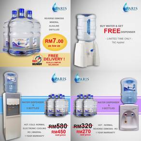 New water dispenser - Hot & cold water dispenser