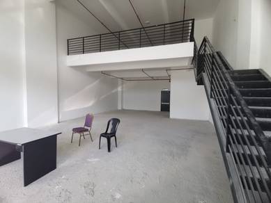 Newly Built Shoplot with Mezzanine Available for Rent