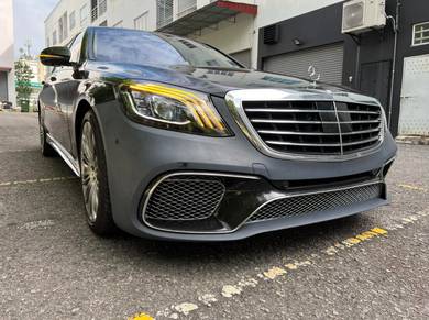 S Class W222 Convert S65 Bumper Facelift Bodykit