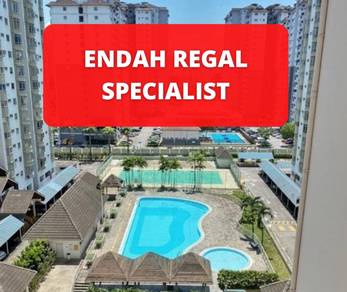 (Cashback 100k)(100% Loan) Endah Regal Condo Sri Petaling B Jalil KL