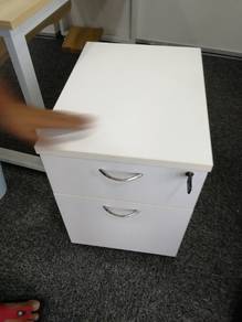 White 3 Level Large Mobile Drawer TA809