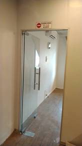 PASANG PINTU KACA l install glass door 12mm