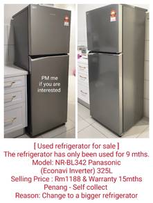 second hand personal ref for sale