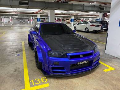 nissan skyline gtr r34 mudah