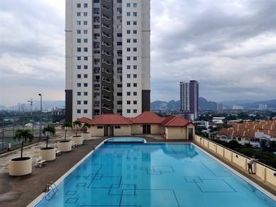 Freehold Condo for sale at Idaman Sutera, bus to LRT, mall, park,