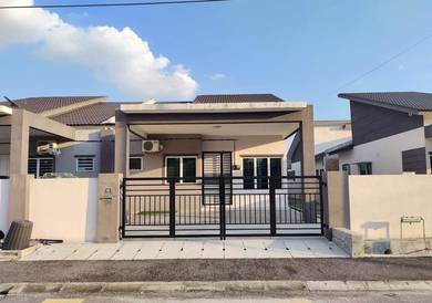Ipoh klebang ehsan partial furnished single sty semi-d house for rent