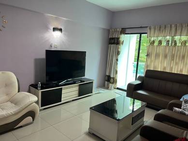 Ipoh town kinta riverfront fully furnished gated guarded condo for sal