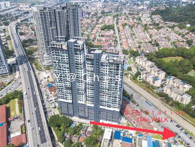 2R1B,2CP, 730sf,1Min to KTM,1Min Shops,3Mins to PJ,5Mins to MV,Bangsar
