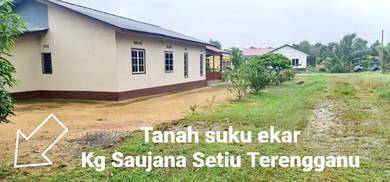 Tanah suku ekar di Kg Saujana Setiu Terengganu