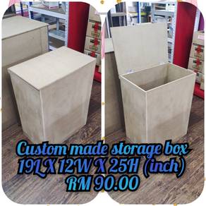 Custom made storage box