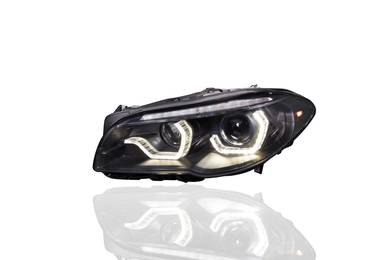 Bmw F10 Head Lamp Light Projector Led Rim Bodykit
