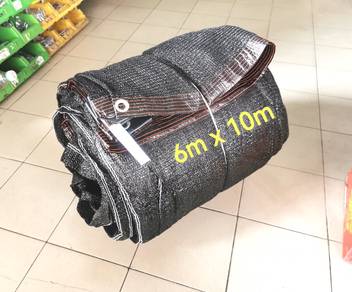 Shading net ( black ) 6m x 10m / jaring matahari