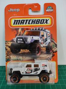 Matchbox Jeep Wrangler Superlift White Pickup