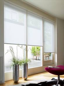 PASANG LANGSIR JENIS ROLL l roller blind install