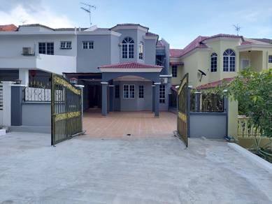 2 storey end lot with land taman bukit baru kajang freehold non bumi