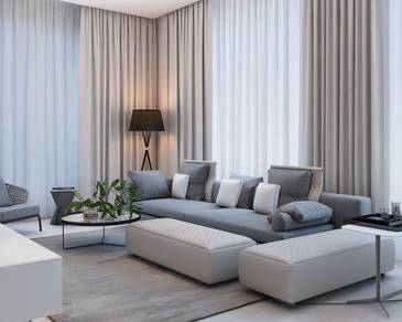 LANGSIR RUMAH l residential curtain install