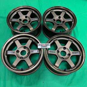 Rays te37 15 4x114 7j +0 japan AE86
