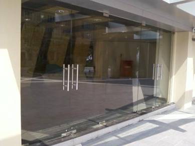 INSTALL DINDING KACA l 12mm kalis pecah glass